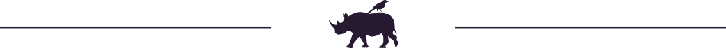 Urban Rhino London Dry Gin - Rhino and Oxpecker