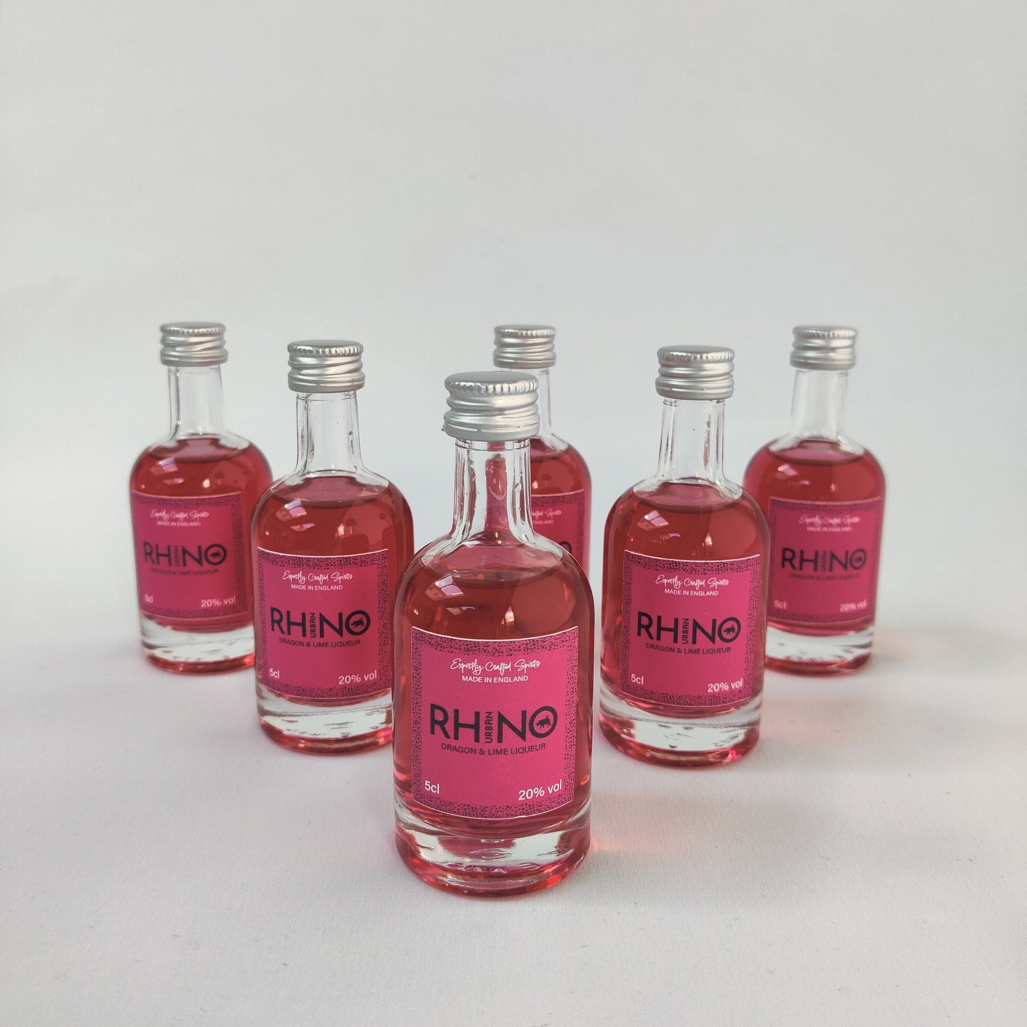 Urban Rhino 5cl Dragon & Lime Bottles