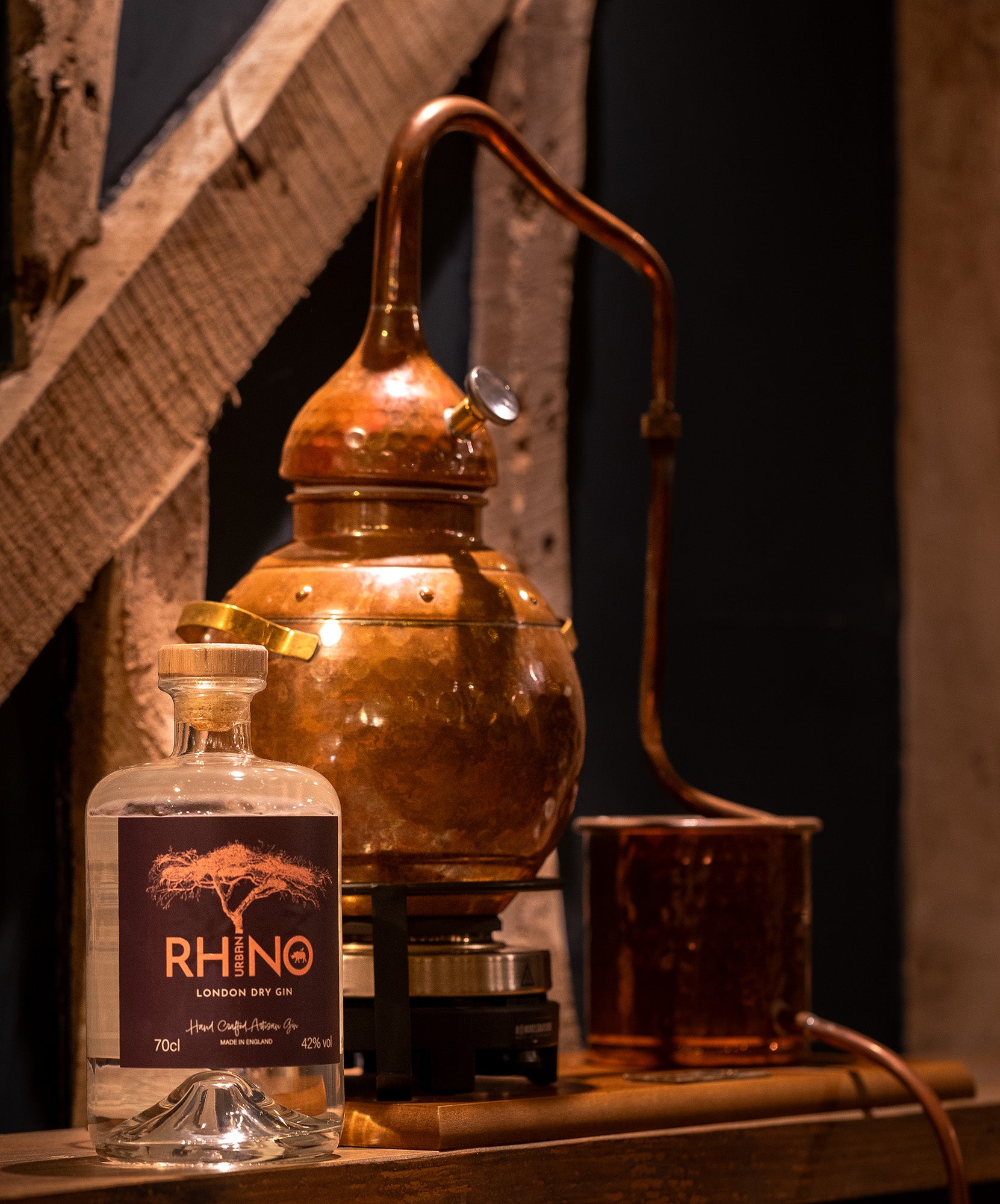 Award winning artisan London dry gin