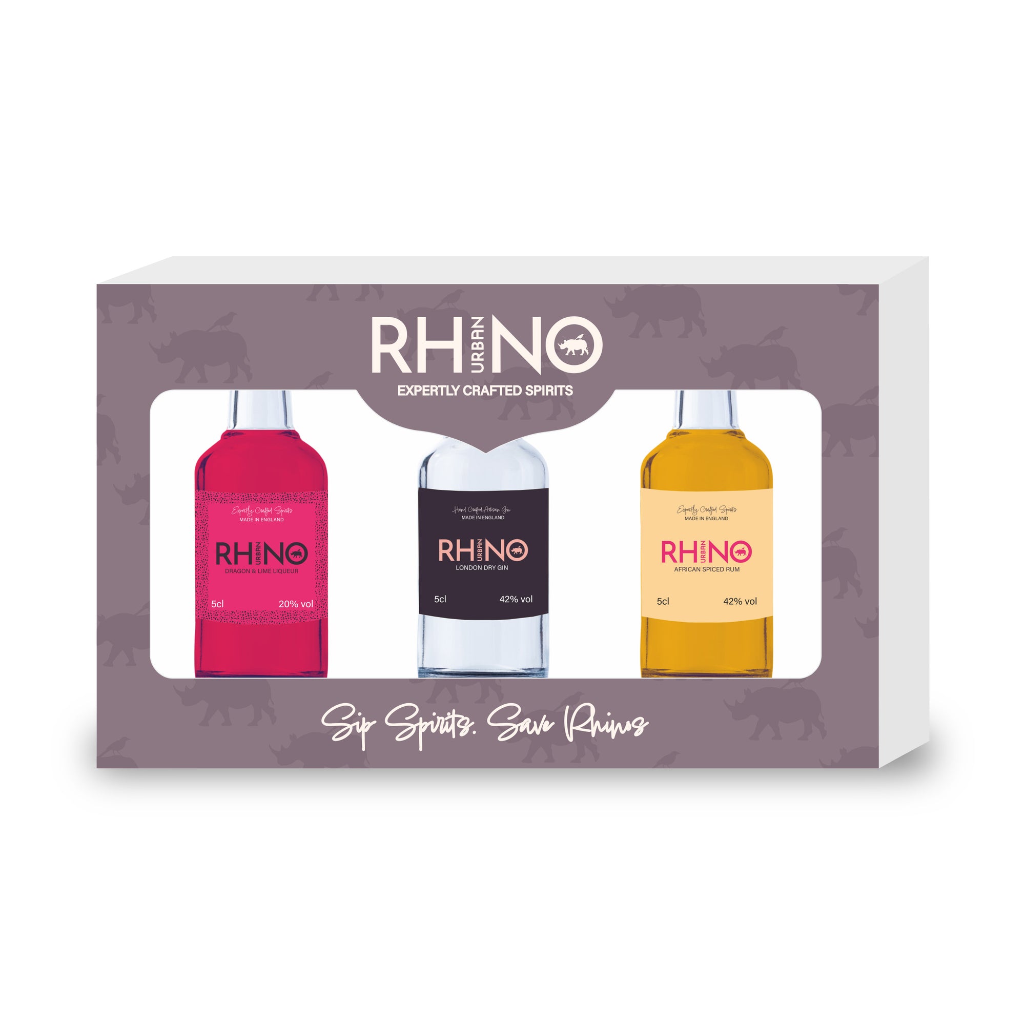 Urban Rhino Miniature Gift Set pack of 3