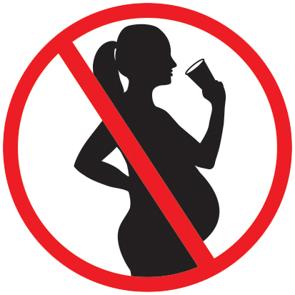 Do not drink when pregnant