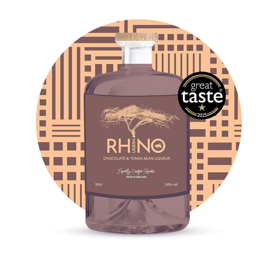 Great taste award winning Bottle of 50cl Chocolate and Tonka Bean Rum Liqueur